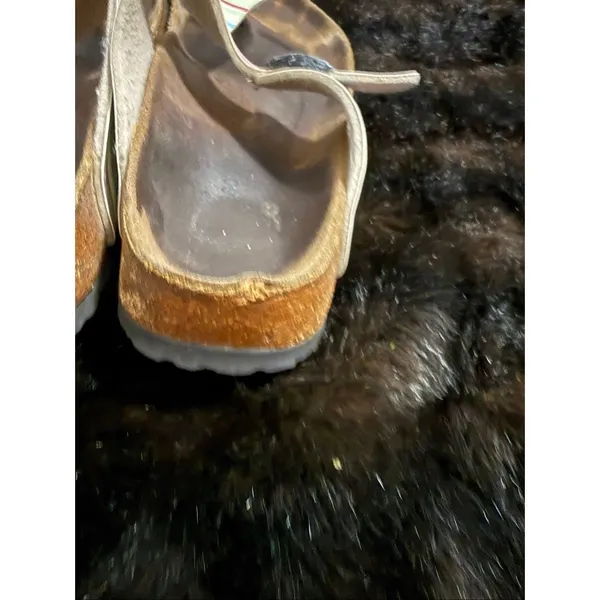 PAPILLIO by Birkenstock ‘Gizeh’ striped 40 9.5 Birko-Flor Thong Sandals Shoes - Image 6