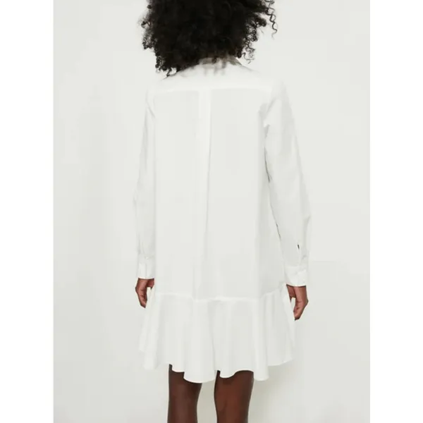 Tuckernuck White Cotton Poplin Callahan Shirt Dress‎ Sz S - Image 2