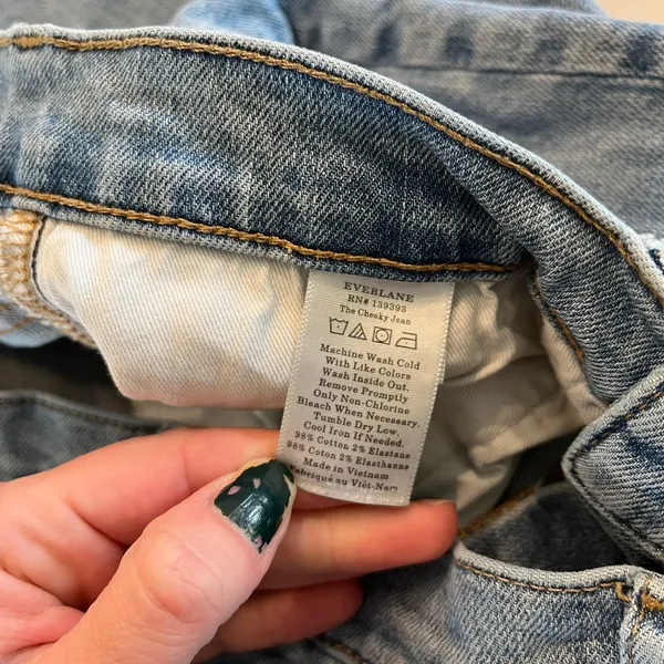 Everlane The Cheeky Jean Size 28‎ Crop - Image 6
