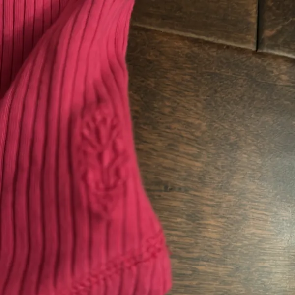 FP Movement Fuchsia Sleeveless Halter Mock Neck Ribbed Large. MSRP $38 - Image 4