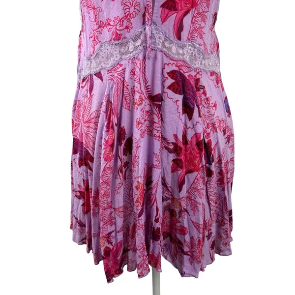 Intimately Free People She Moves Chemise High Neck Mini Dress Size XS - Image 9