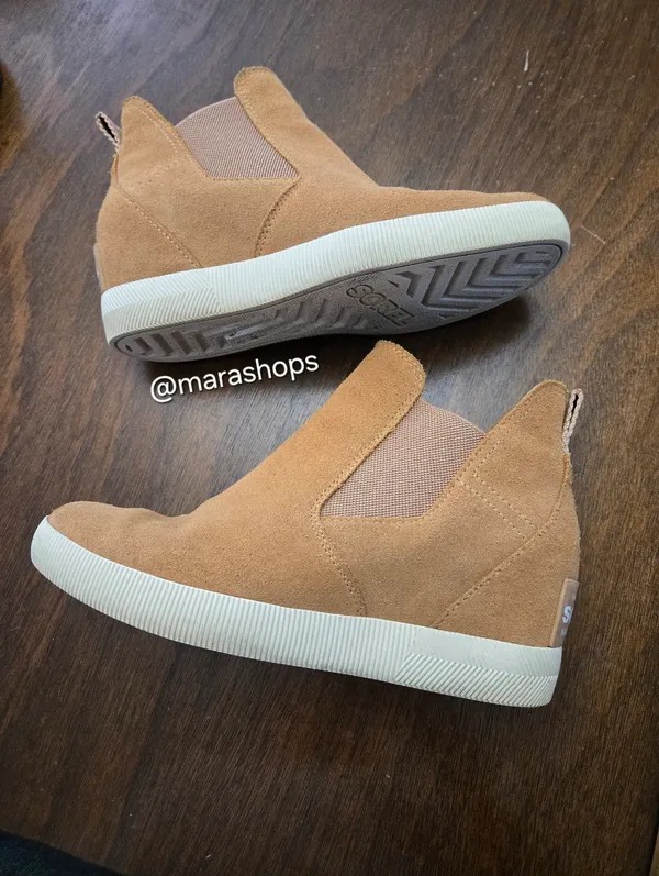Sorel Out 'N About Slip On Wedge Ankle Boot - Image 3
