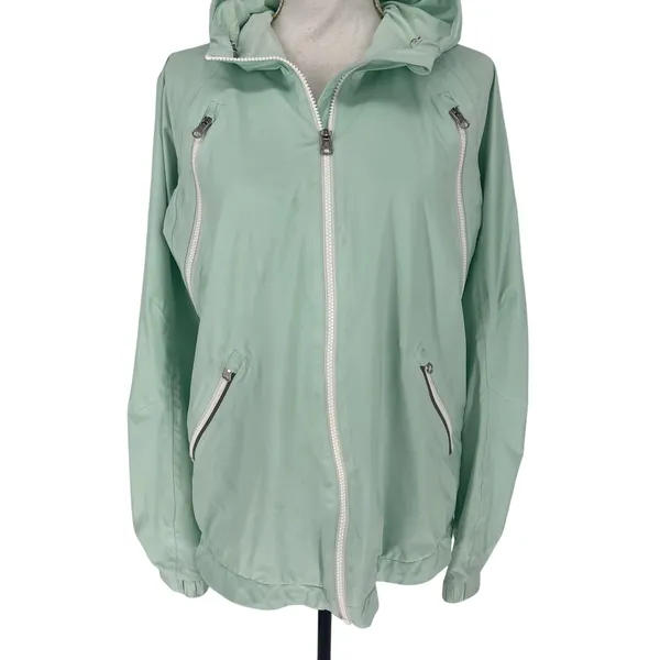 Lululemon Rise and Shine Jacket II Sea Mist‎ Water Resistant 10 - Image 4