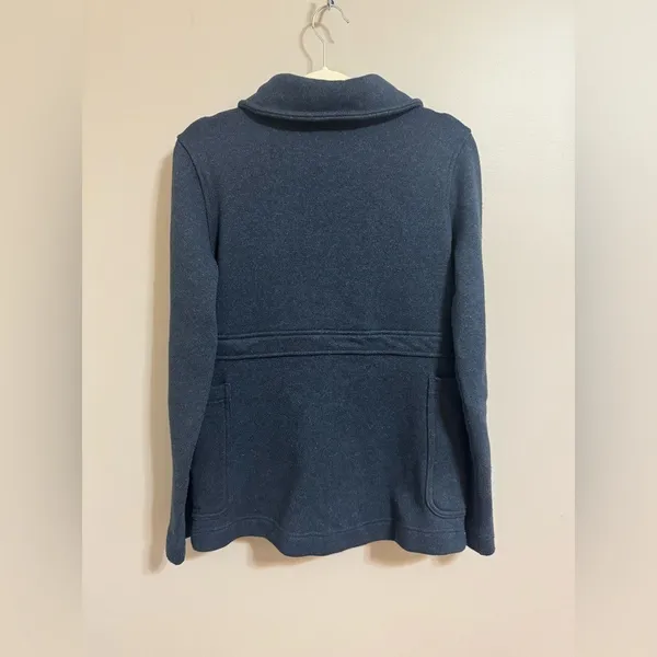 Patagonia Better Sweater Peacoat Jacket Navy Blue Medium Fleece - Image 4