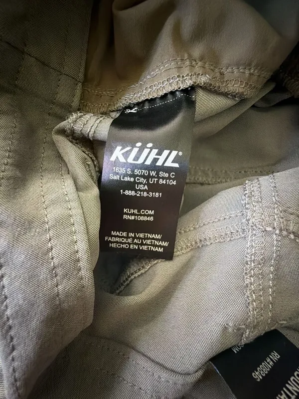 Kuhl Gray Hiking Outdoor Pants Women's Size 4 Short - Image 10