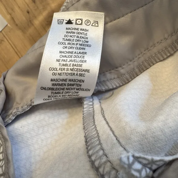 Adrianna Papell Taupe‎ Geo 1 Printed Kate Fit Dress Pants Size 10 - Image 11