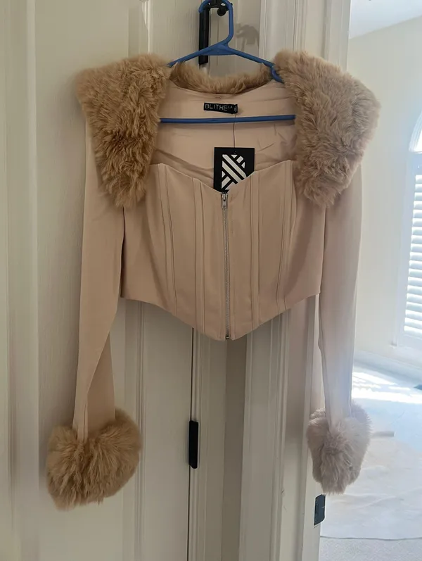 These Three Fur Shirt Medium  - Image 2