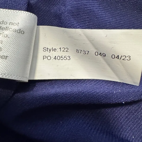 NWT ELOQUII Royal Blue One Shoulder Draped Ruched‎ Maxi Dress Size 22 Formal - Image 6