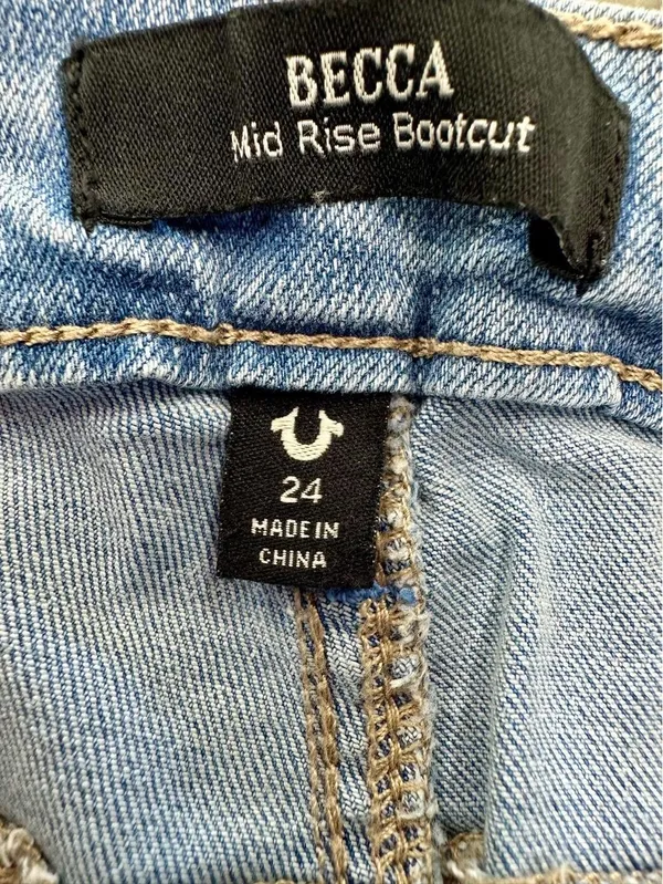 True Religion Becca Mid Rise Bootcut Jeans - Image 3