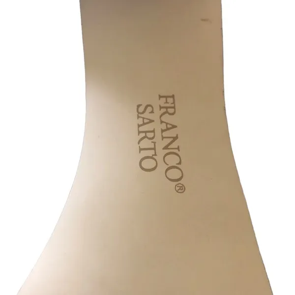 Franco Sarto A-Lady Gray Suede Leather Fold Down Heeled Boots Side Zip Sz 7M - Image 7