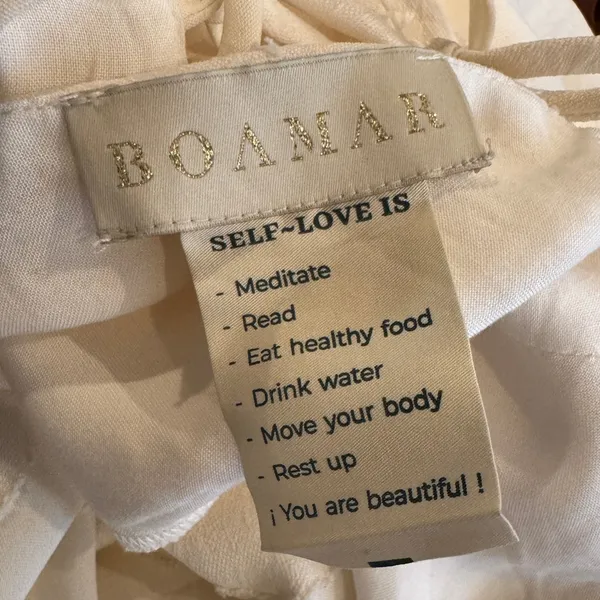 NEW BOAMAR Bianca Balloon Sleeve Cutout Cover-Up Maxi Dress Size XL - Image 13