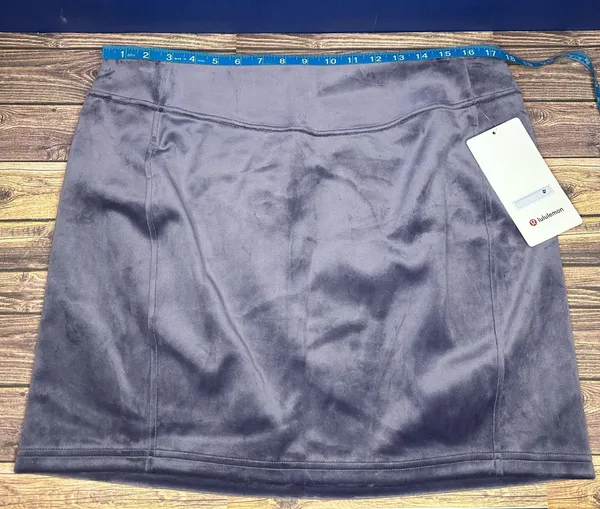 Lululemon Scuba High Rise Mini Skirt Velvet NWT Size XL (NFAL) LW8AL9S - Image 6