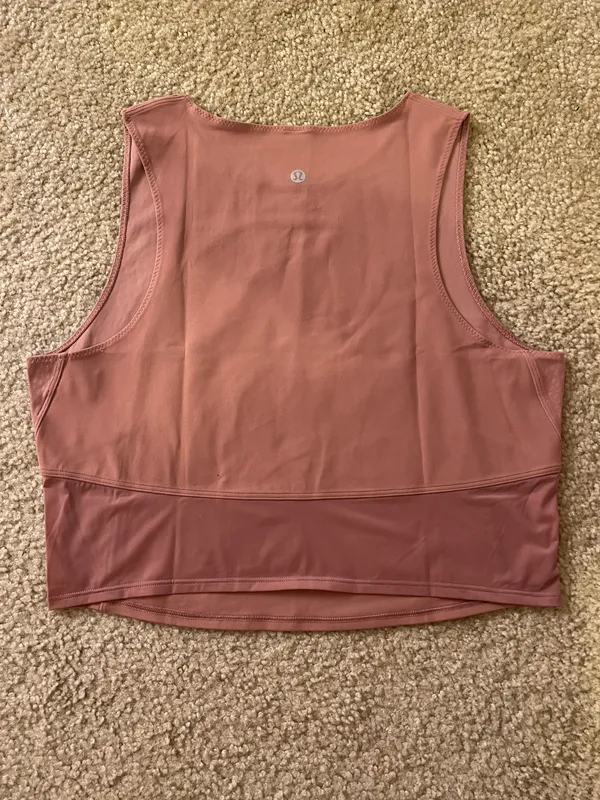 Lululemon Crop Tank High Neck - Image 2