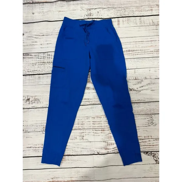 Adar Pro Women's Scrub Set XS‎ Royal Blue V-Neck Top & Pants Workwear - Image 6