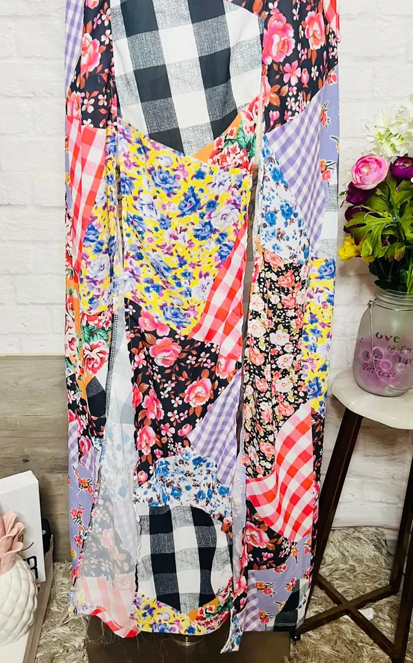 Jaded London Patchwork Dress - Image 5