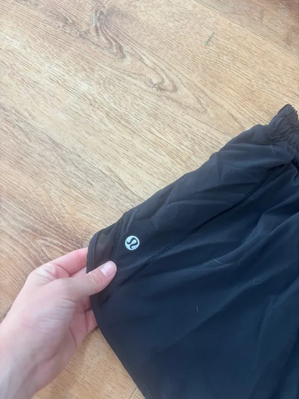 Black Lululemon Hotty Hot Shorts 4" - Image 2
