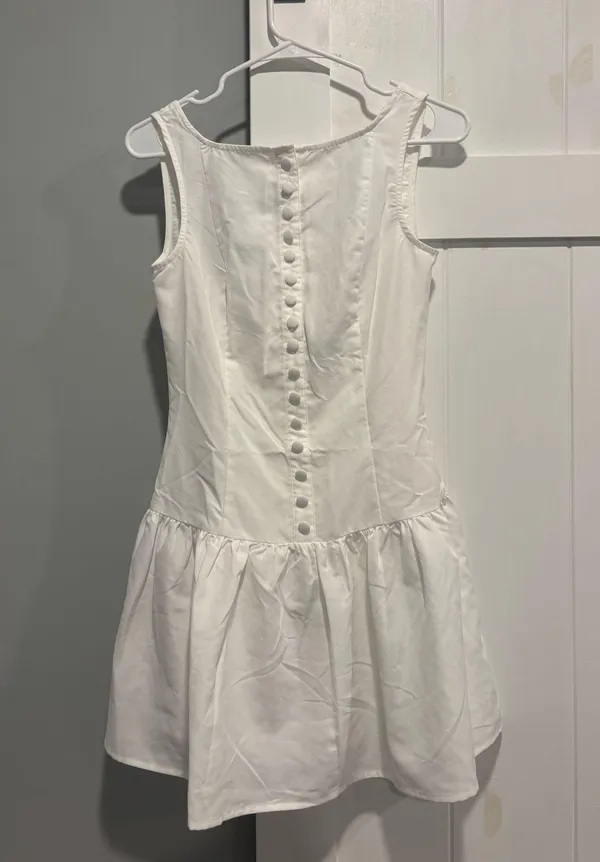 Pretty Little Thing Dress White - Image 2