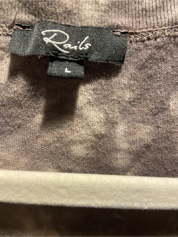 Rails Tie Dye Tank Dress in Fog Size L - Image 2
