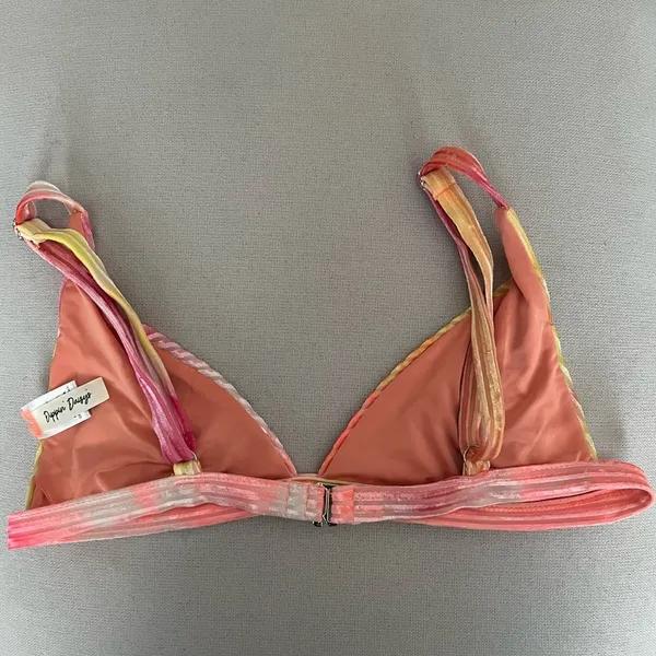 Dippin' Daisy’s Carnival Top, Ombré Velour Bikini, Ribbed Tie Dye, NWT, Size M - Image 8
