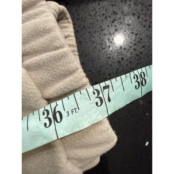 Lululemon Scuba mid-Rise Jogger‎ Cream oversized Sweatpants Sz S LW5GI0S - Image 8