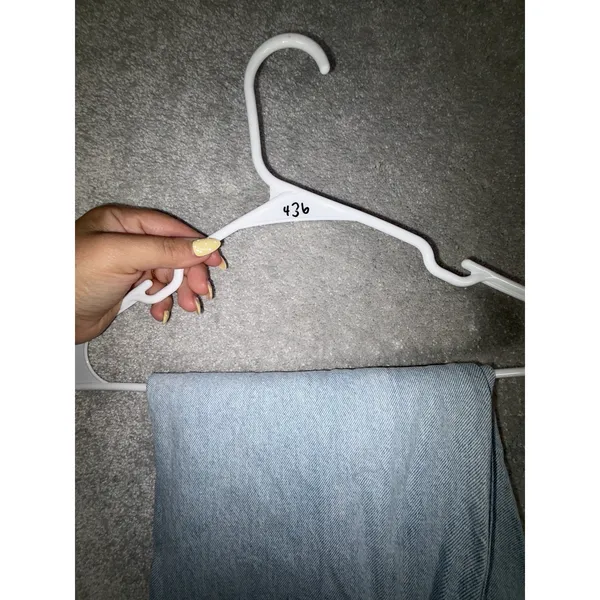 american eagle super high rise straight 10 long - Image 11