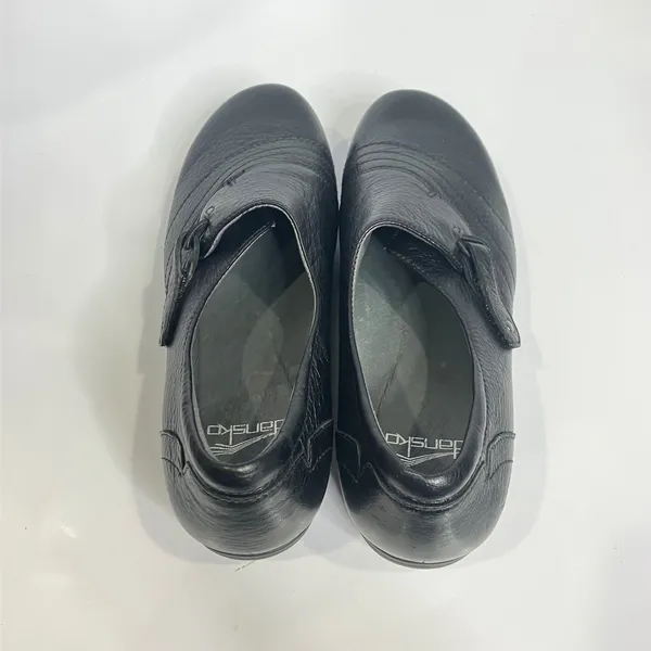 Dansko Franny black leather comfort shoes women's size 38‎ 7.5 business casual - Image 6