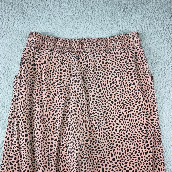 PINK Victoria's Secret Leopard Print Jogger Pants Women‎ XS Elastic Drawstring - Image 10