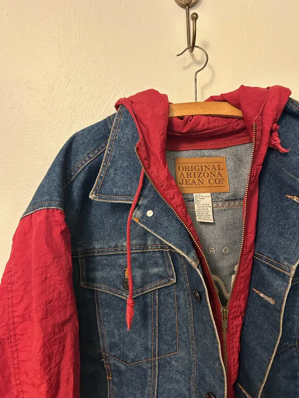 Arizona Jean Company Vintage Denim Rain Jacket - Image 4
