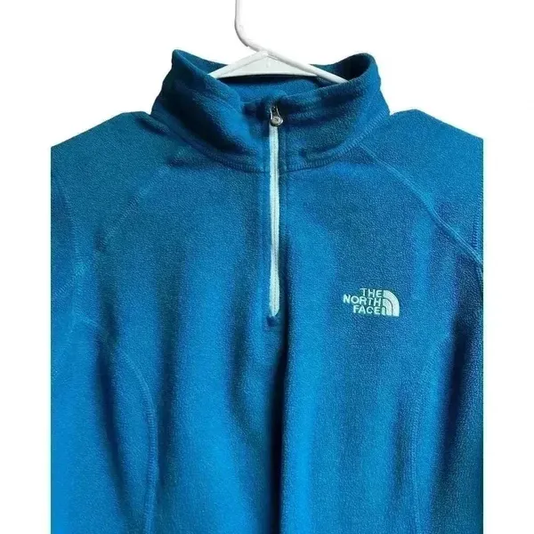 The North Face Fleece Women's Pullover Quarter Zip Polartec Classic Medium - Image 4