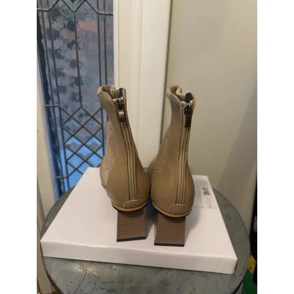 Boots, User: martinezstacy71@gmail.com Booties in Tan Size 9 - Image 2