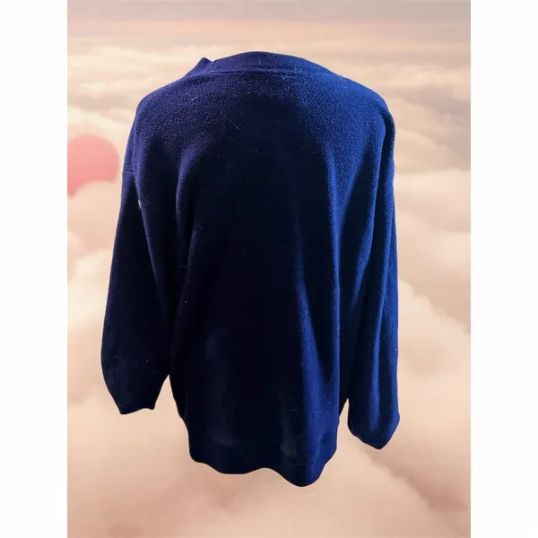 Disney Store Winnie the Pooh No Bother Bear Sweatshirt Womens L Blue - Image 5