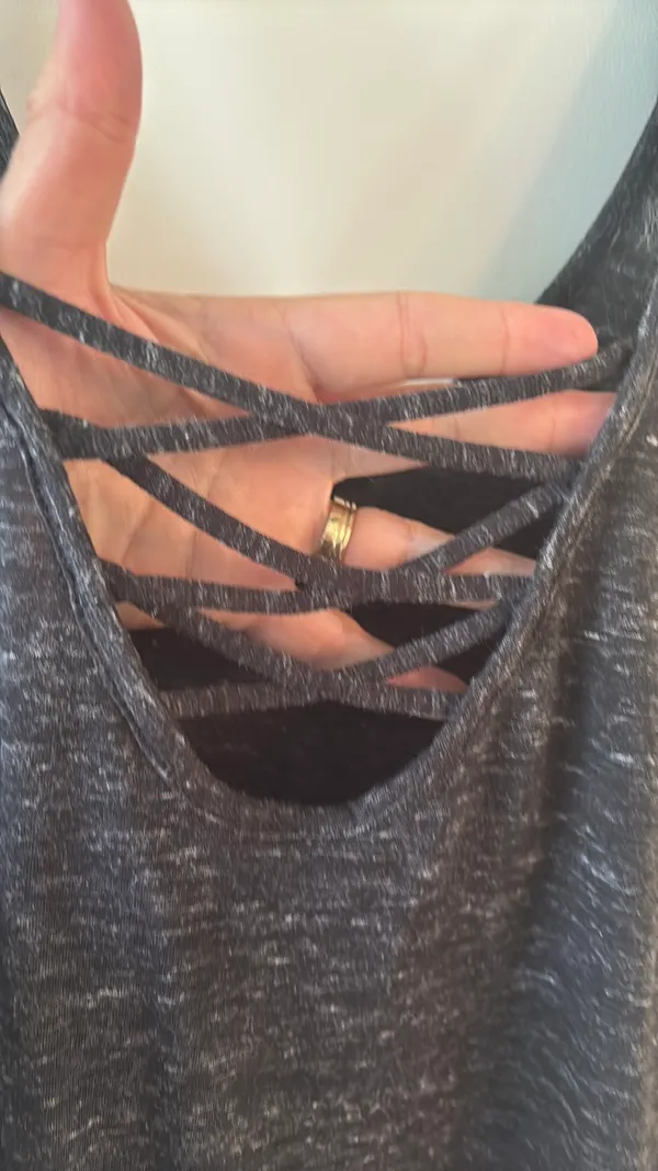 Victoria secret size large tank Gray - Image 2