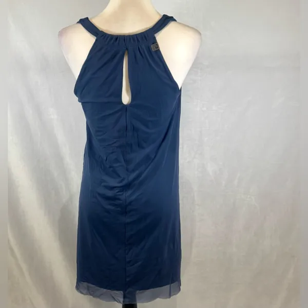 Oiselle Blue Mio Mesh Mini Active Dress in blue size 8 - Image 6