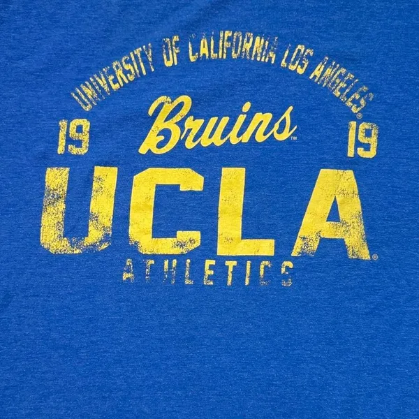 Rivalry Threads UCLA Bruins Blue & Yellow Collegiate Graphic T-Shirt — LARGE - Image 3