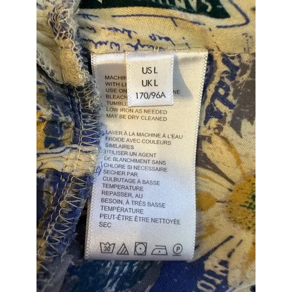 Urban Outfitters Blue Valentina Bustier Milkmaid Tank Top Large - Image 4