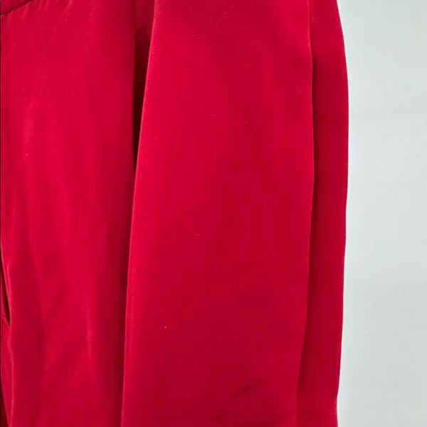 Chaus Red Women's 100% silk pants office 10 holiday professional party casual - Image 9