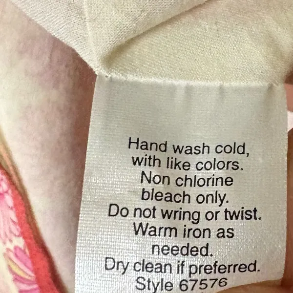 J. Crew Pink‎ And White Floral Cotton Dress Size 12 - Image 8