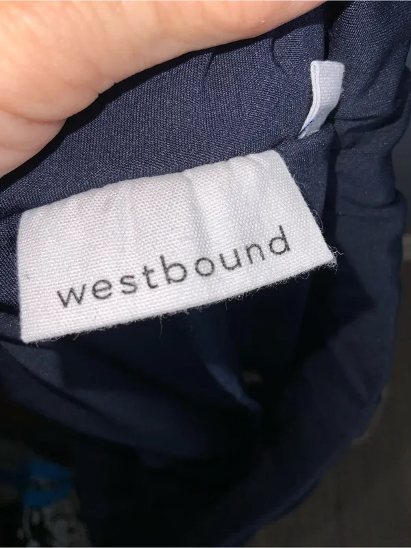 Westbound Navy Pull‑Tie Skort With Pockets Large - Image 8