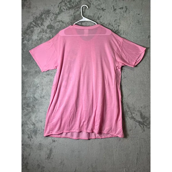 Disney‎ Mickey Minnie Friends Playtime Pink Sleep Shirt Nightgown Lounge Large - Image 3