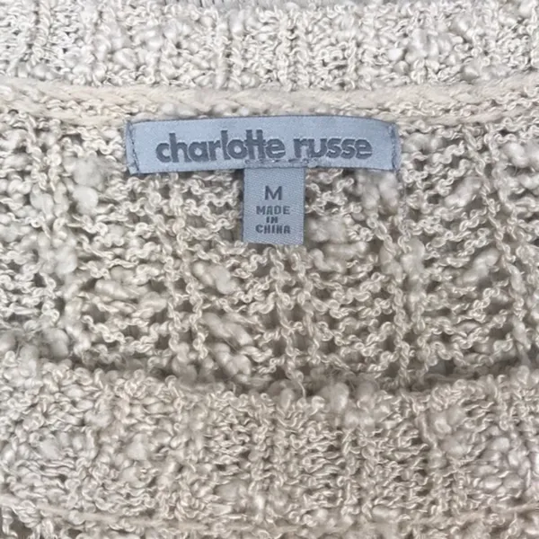 Charlotte Russe Striped Pullover Sweater Size M - Image 8