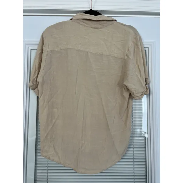 Faithfull The Brand Toulin Shirt‎ | Blush | Size 6 - Image 9