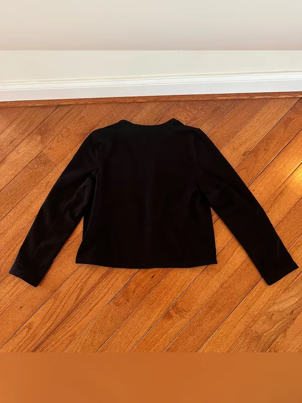 Tommy Hilfiger Black Military Jacket with Gold-Tone Buttons - Image 4
