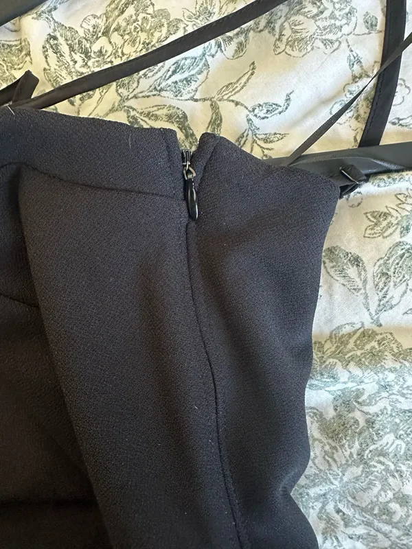 Abercrombie & Fitch Black Strapless Sweetheart Jumpsuit - Image 5