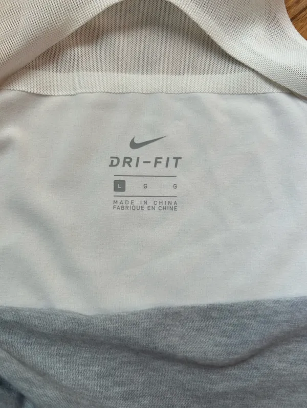 Nike Women’s Gray Performance Dri-fit  Top large - Image 3