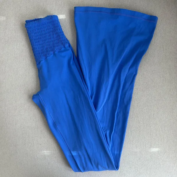 Aerie Offline Blue Smock Flare Leggings - Image 3