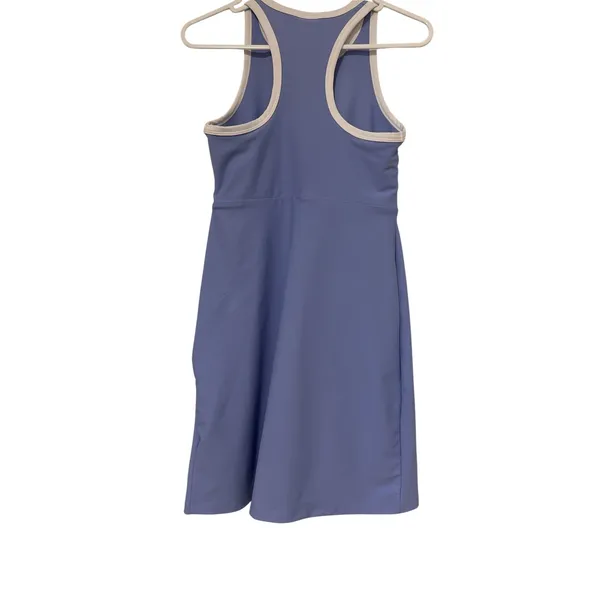 Sage Collective Womens Small Periwinkle Blue‎ Half Zip Racerback Tennis Dress S - Image 7