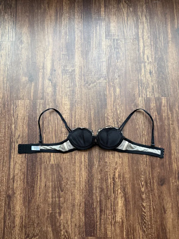 Women’s Micisty Extravagant Lace Embroidered Push Up Bra - Size A75 - Image 5