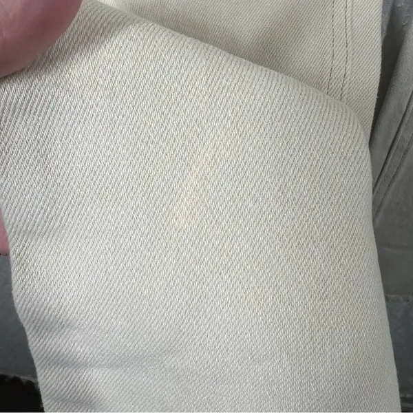 Wilfred Free Cream Denim Pocket‎ High Rise Pants - Image 4