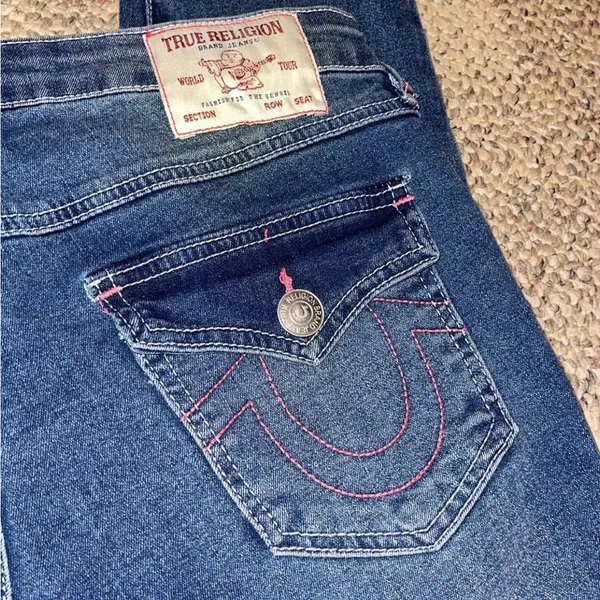 True Religion Jennie Curvy Mid Rise W28 - Image 3