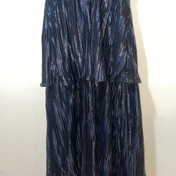 Womens Lioness 3 Tiered Pleated Maxi Dress - Image 6